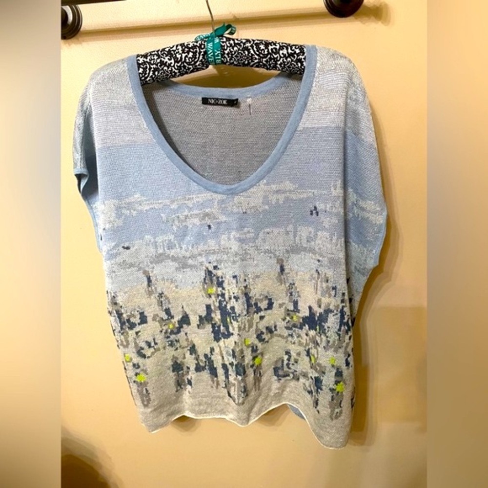 Nic + Zoe Short Sleeve Sweater
